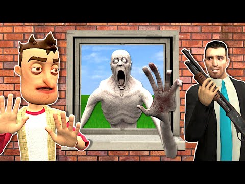 SCP-096 FOUND OUR HOUSE! (Garry's Mod)