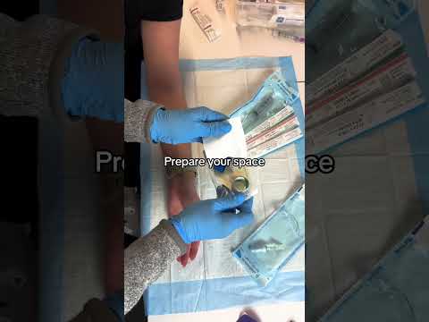 How to Start an IV #nursingschool #RN #BSN