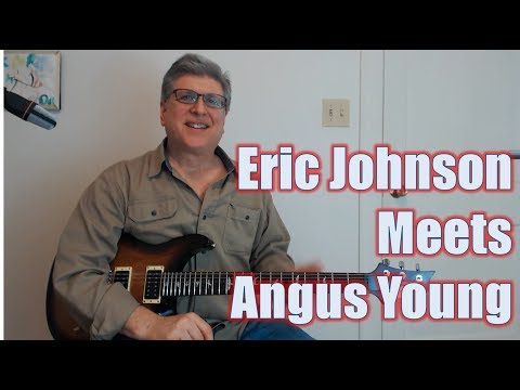 Eric Johnson meets Angus Young Lick (Guitar Lesson with TAB)