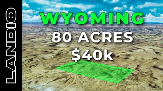 80 Acres of Wyoming Ranch Land for Sale • LANDIO