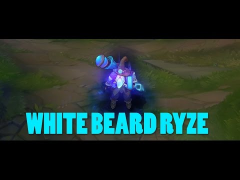 League of Legends New Ryze whitebeard Skin