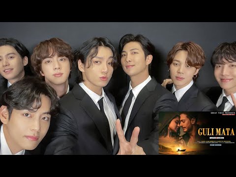 bts reaction to Guli Mata song l bts reaction to bollywood song l