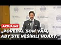 Minister Kaliňák O Liste Andreja Danka Premiérovi A Stíhačkách F 16