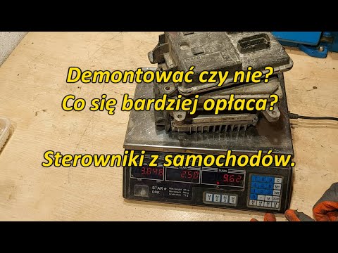 Komputery samochodowe. Demontować czy nie? Co się bardziej opłaca?