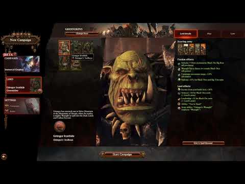 NEW GRIMGOR IRONHIDE Selection Video | Total War Warhammer 3