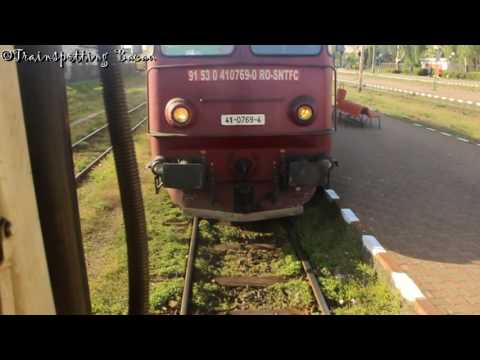 Cuplare locomotiva EA 769 la R 5401 in Gara Pascani