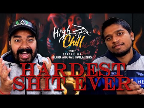 HIGH ZONE N' CHILL : EP1 - JANI | UMER ANJUM | UMAR | SAVAGE | RAP DEMON | LEGIT REACT | REACTION.