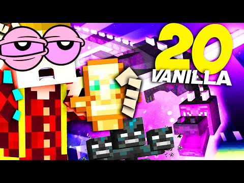 SERIE VANILLA - UCCIDO DRAGO E WITHER E RECUPERO L' ELYTRA !! #20