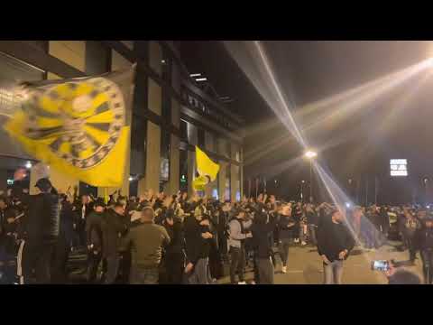 Onthaal spelers na Graafschap - Roda jc 2-3