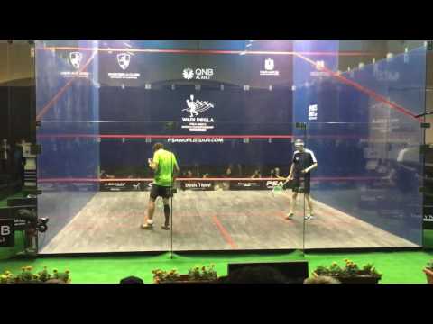 Wadi Degla Squash World Championship 2016 - Round 1 - Ramy Ashour v Todd Harrity - 1st Game