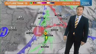 Live Doppler 13 forecast | Noon update for Tuesday, April 30, 2024