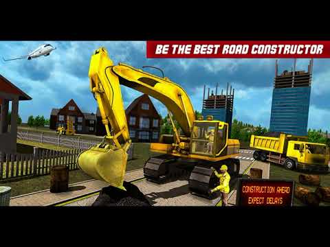 Real Road Builder Sim 2018: Construction Games Video