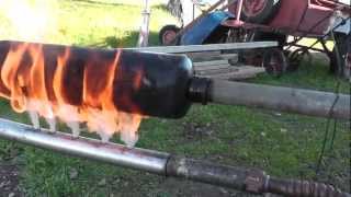 Used Motor Oil Gasifier v2.1S - Increased Throughput & Improved Burner Used Motor Oil Gasifier v2.1S - Increased Throughput & Improved Burner