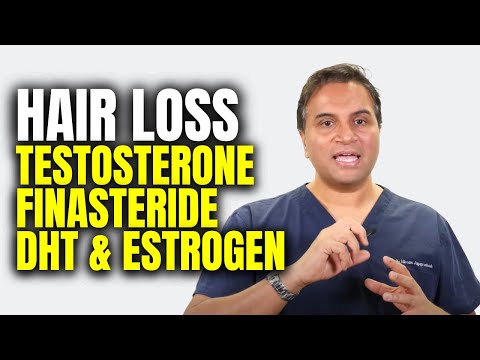 Hair Loss, Testosterone, DHT, Finasteride and Estrogen: How Does It All Fit Together?