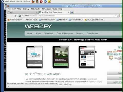 Web2py Getting Started