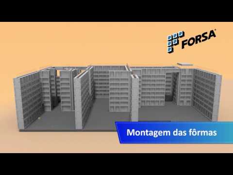 Simulação 3D das formas - FORSA