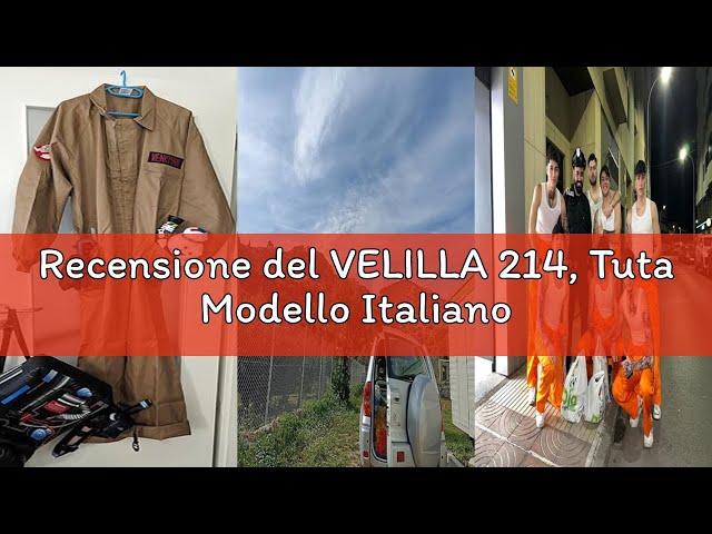 Vídeo relacionado con Velilla 214, Mono Modelo Italiano, Color Rojo, Talla 48
