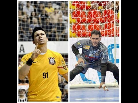 Defesas Guitta x Tiago - FINAL Liga Paulista de Futsal 2017