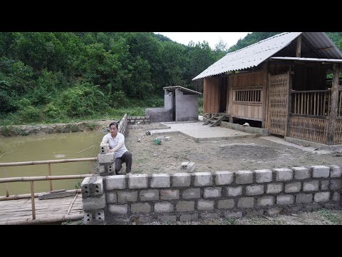 Full Video: 200 Days Building Farm, Build Water Tanks, Build Hut, Drop water in the pond and garden