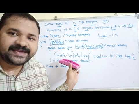 structure of c program overview of C anatomy of a c program anatomy of a c class