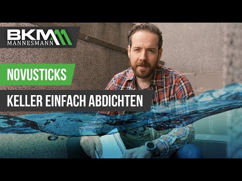 NOVUSTICK - Keller selber trockenlegen! | Nachträgliche Horizontalsperre erstellen | BKM.MANNESMANN