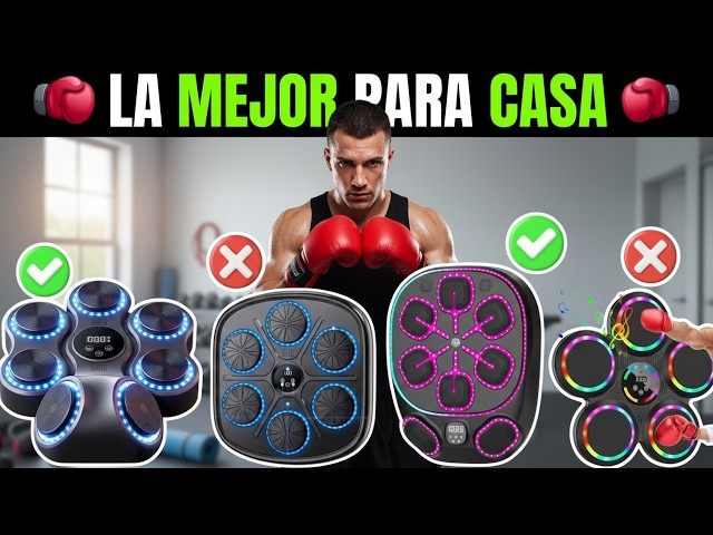 Vídeo relacionado con Holilo Máquina de Boxeo Musical, Maquina Boxeo Musical Pared con LED y Bluetooth, 9 Modos de Velocidad y Entrenamiento, Contador de Golpes, con Guantes De Boxeo para Adultos y Niños