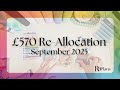 Re Allocating 570 Completed Savings Challenges September 2025 UK Family Budget