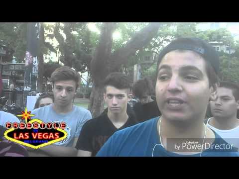 MATA vs COSTY vs DOSFE *1ronda* Freestyle en las vegas 12/3