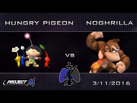 GGHL PM 3/11/16 - Losers Quarters - Noghrilla (DK) vs Hungry Pigeon (Olimar/Sheik)