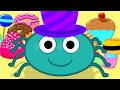 ITSY BITSY SPIDER Song CANDY World A World Full Of Candy Nursery Rhyme For Kids