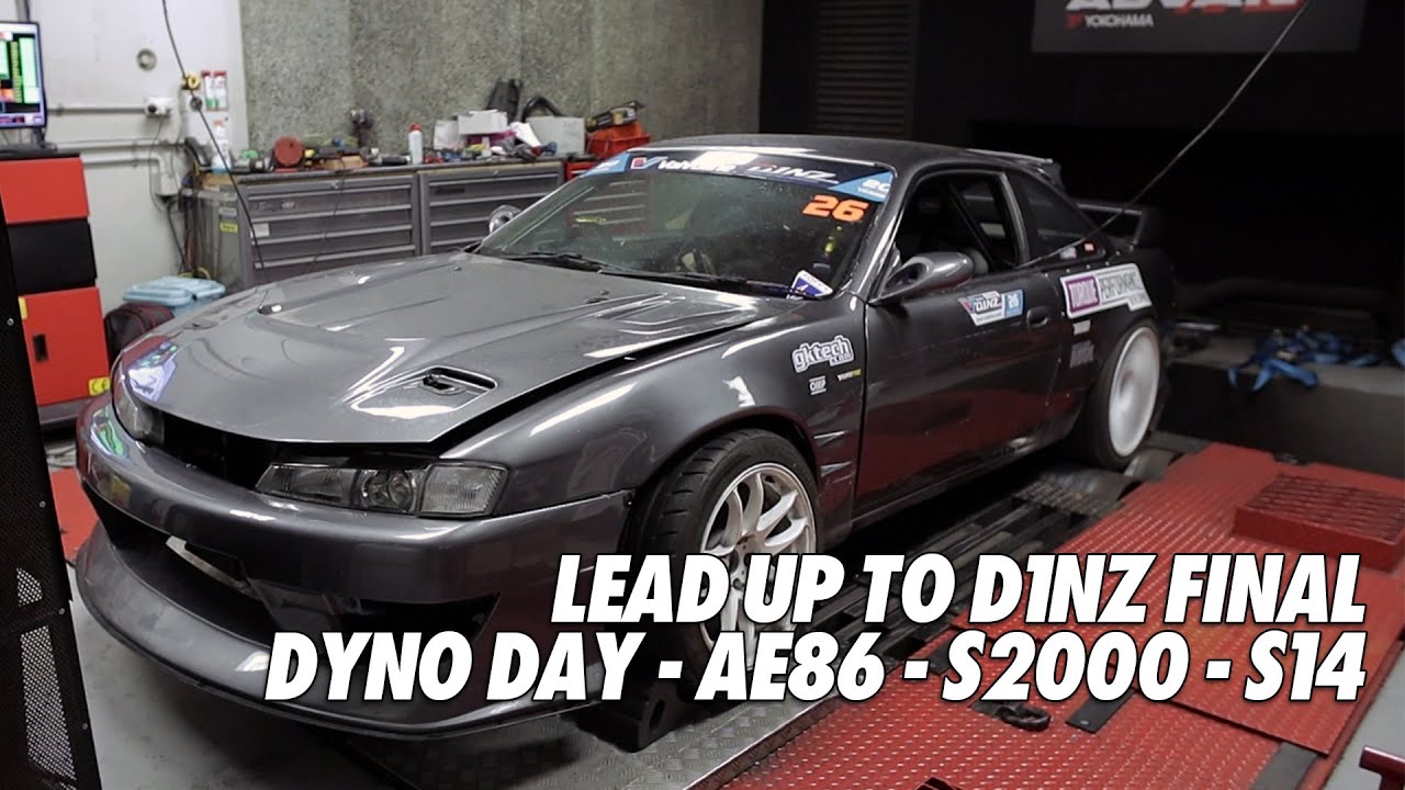 Lead Up To D1NZ Final - Dyno Day - AE86 / S2000 / S14