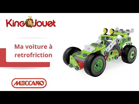 Meccano Junior - Ma voiture à retrofriction Meccano : King Jouet