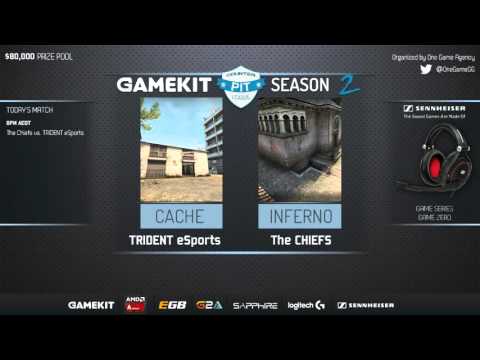 GAMEKIT.COM Counter Pit League Season 2 -TRIDENT vs. The Chiefs - Game One