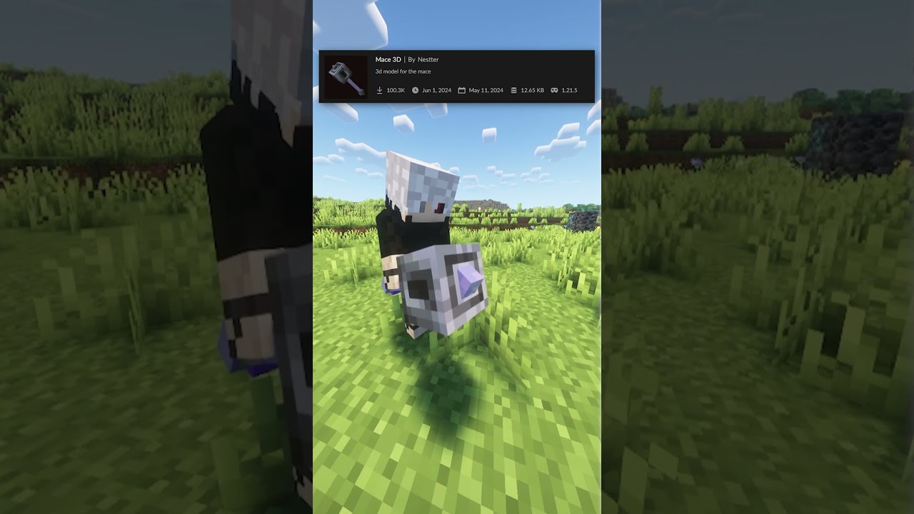 ✅Mace3D Resource Pack for Minecraft 1.21