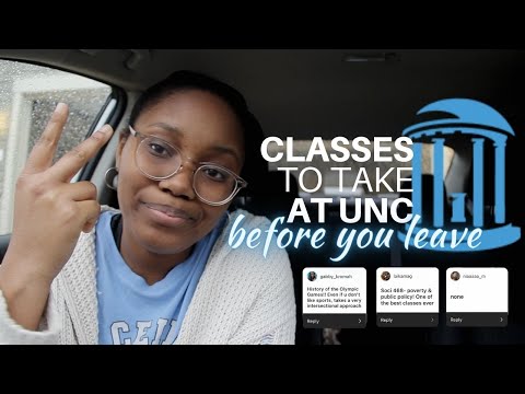 BEST CLASSES AT UNC | Classes You Should Take Before You Graduate