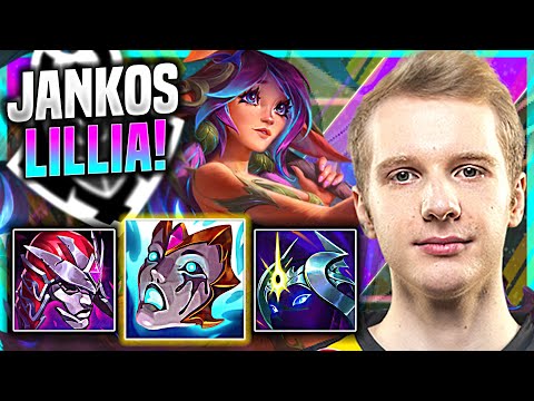 JANKOS DESTROYING WITH LILLIA! - G2 Jankos Plays Lillia JUNGLE vs Graves! | Challenger TV