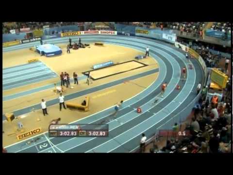 Video  Intense  USA   Britain Womens 4x400 Relay Teams Go At It For The Indoor Championship In Istanbul 2012! + The Mens Relay Teams Face Off