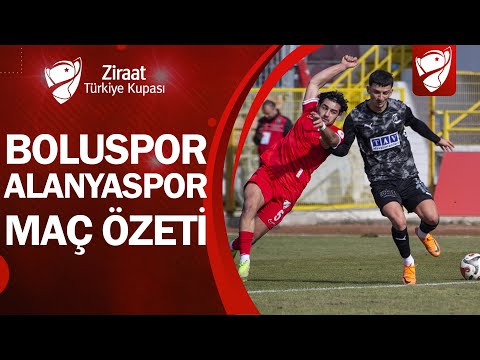 Boluspor 0-4 Alanyaspor MAÇ ÖZETİ | Ziraat Türkiye Kupası A Grubu 3. Hafta Maçı