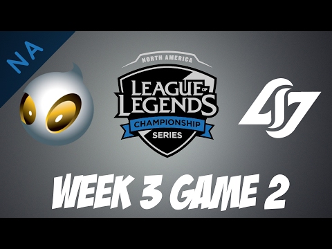 Dignitas vs CLG | Game 2 | HIGHLIGHTS | NA LCS W3D3 2017 Spring split