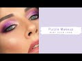 TUTORIAL TRUCCO VIOLA SEMPLICE Con Soft CUT CREASE VIP MAKEUP ITALY Pnmakeup