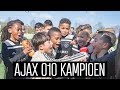 Ajax O10 kampioen na zege op PSV