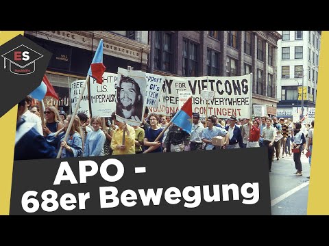 APO - die 68er Bewegung - Definition, Gründe, Kritik, Ende und Folgen - die 68er Bewegung erklärt!