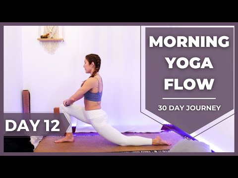 10 Min Morning Yoga Flow- DAY 12 - RELEASE | Yoga with Kit Souther