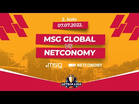 07.07.2022  LETNJA LIGA GRUPA B  2.kolo  21:20 MSG Global -Netconomy