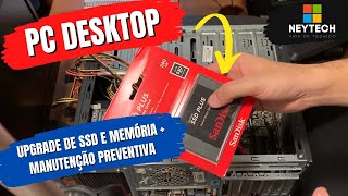 DESKTOP CASEIRO - Como fazer upgrade + Manutenção preventiva