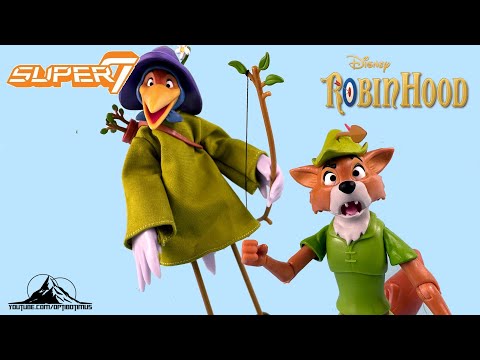 Super7 Disney Robin Hood Ultimates! ROBIN HOOD Video Review