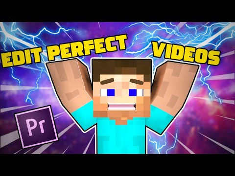 How to Edit PERFECT Funny Minecraft videos!!!
