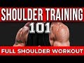 Full Shoulder Workout for Boulder Shoulders CRAZY PUMP! | Episode 5