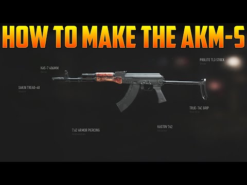 Modern Warfare II (MW2 2022) | How to make the AKM-S [KASTOV 762 Blueprint] *SECRET WEAPONS*