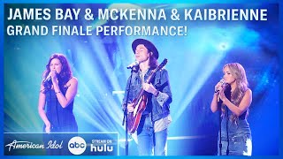 EPIC! Kaibrienne and McKenna Faith Breinholt sing With James Bay On &quot;Let It Go&quot; - American Idol 2024